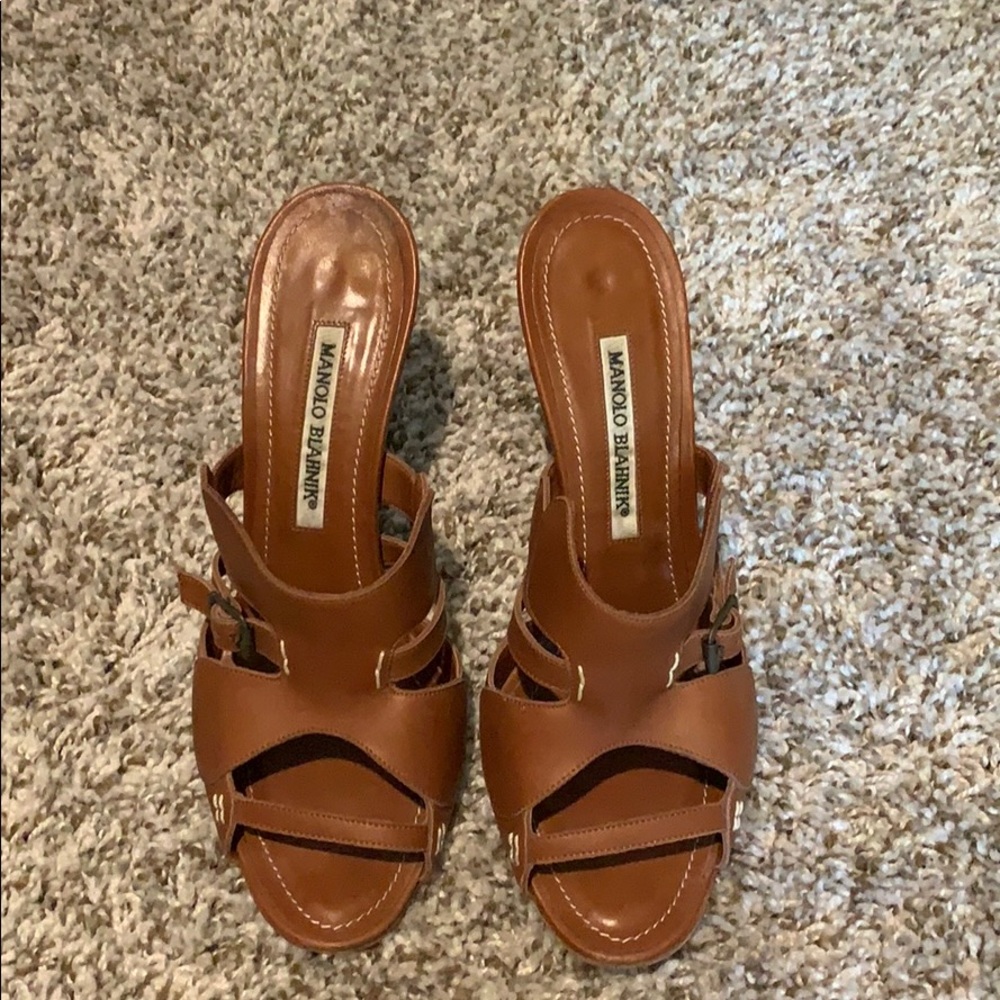 Manolo Blahnik Mule open toe